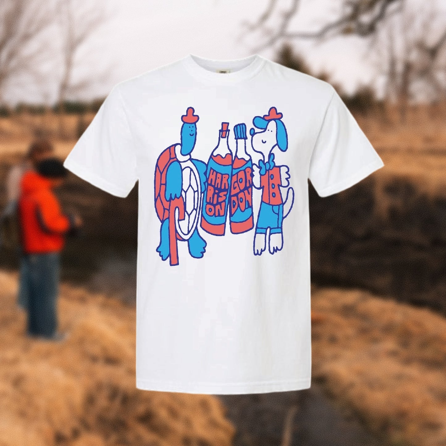 Harrison Gordon "Honey TV" White T shirt