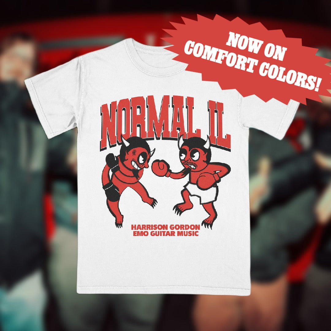 "Normal IL" white shirt